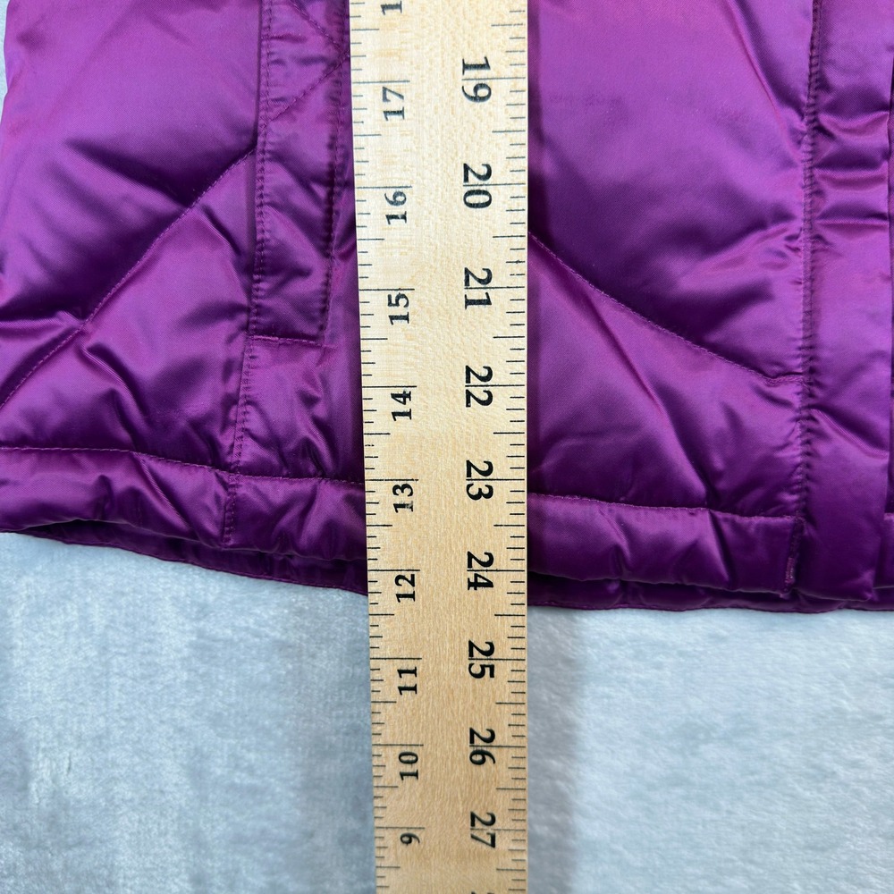 The North Face Vest Womens S Purple 550 Down Quilted Puffer Sleeveless Jacket - Picture 5 of 11